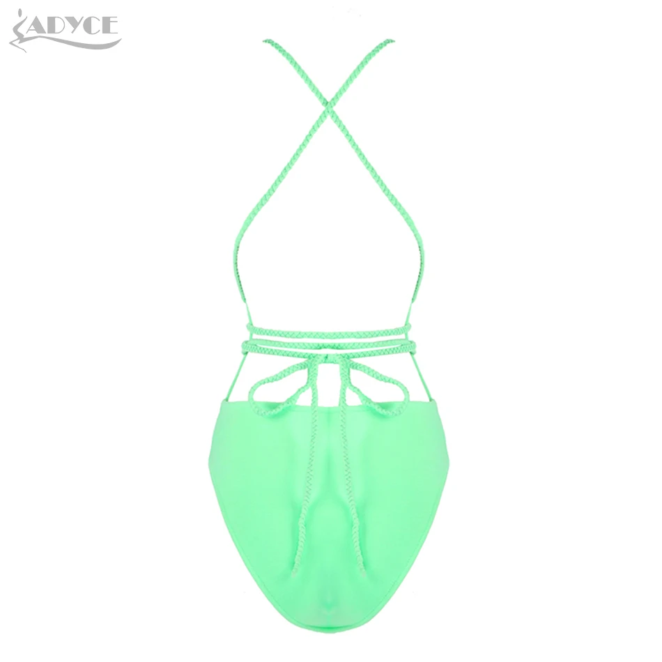 ADYCE 2019 новый летний черный глубокий v-образный вырез повязки сексуальный костюм с