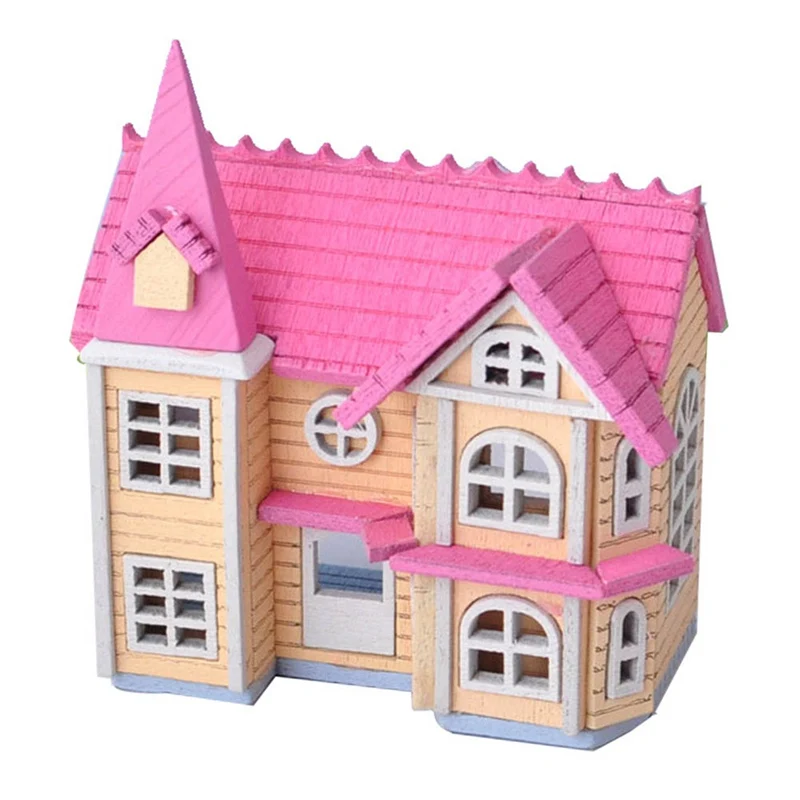 Миниатюрный домик сделай сам деревянные игрушки аксессуары для кукольного