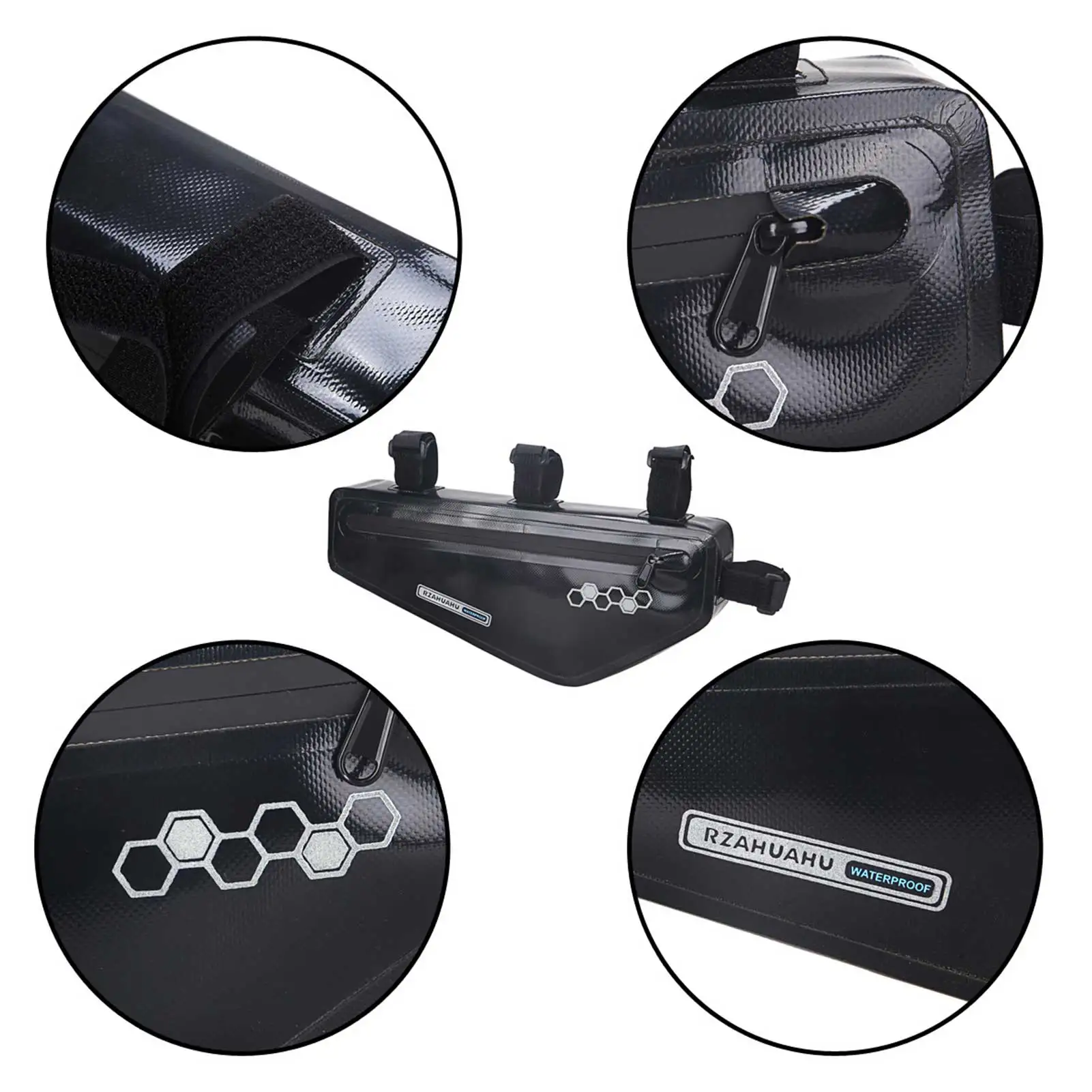 

Bicycle Triangle Bag Cycling Top Tube Front Frame Bag Waterproof MTB Road Bike Triangle Pannier Pouch Bag Bicycle Accessories