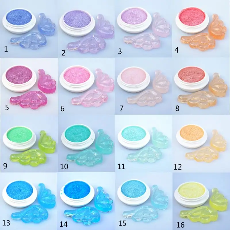 

Candy Color Suspended Glitters Sequin Resin Pigment Epoxy Resin Mold Jewelry DIY