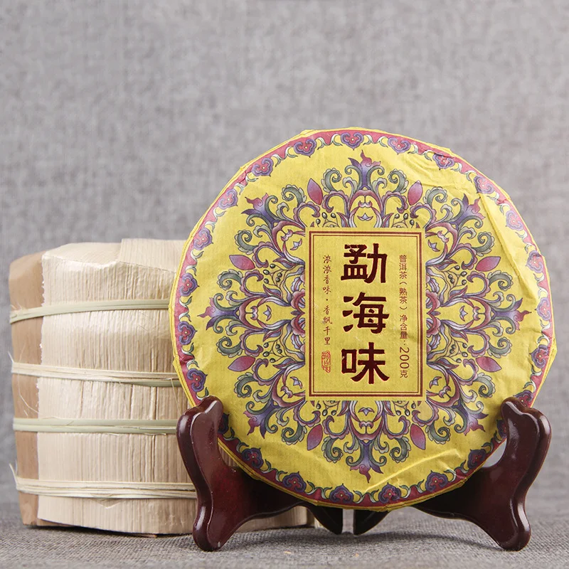 

Китай, Yunnan Chenxiang, чай со слабом, 200 г, спелый чай, Qizi, печенье Menghai со вкусом пуэр, зеленая еда для здоровья, домашняя посуда
