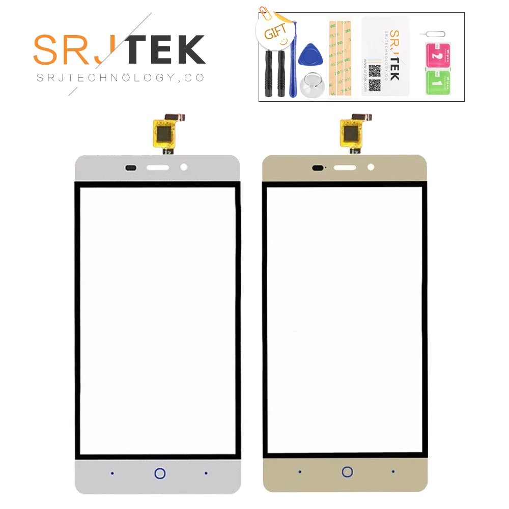 Сенсорный экран для ZTE Blade X3 D2 T620 A45 дигитайзер стеклянная панель Переднее стекло