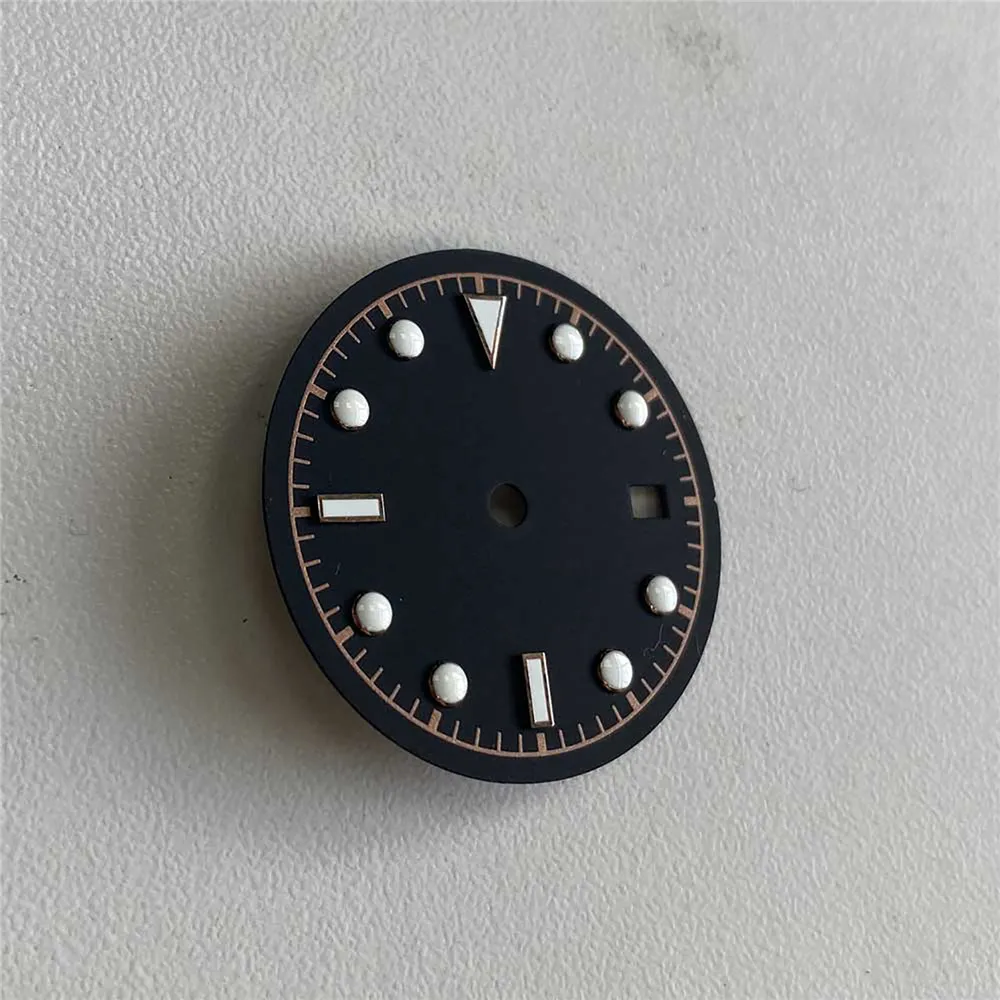 

Watch Dial with Green Luminous Spare Part for DG2813 3804 for Miyota 8215 821A 8200 series Watch Movement