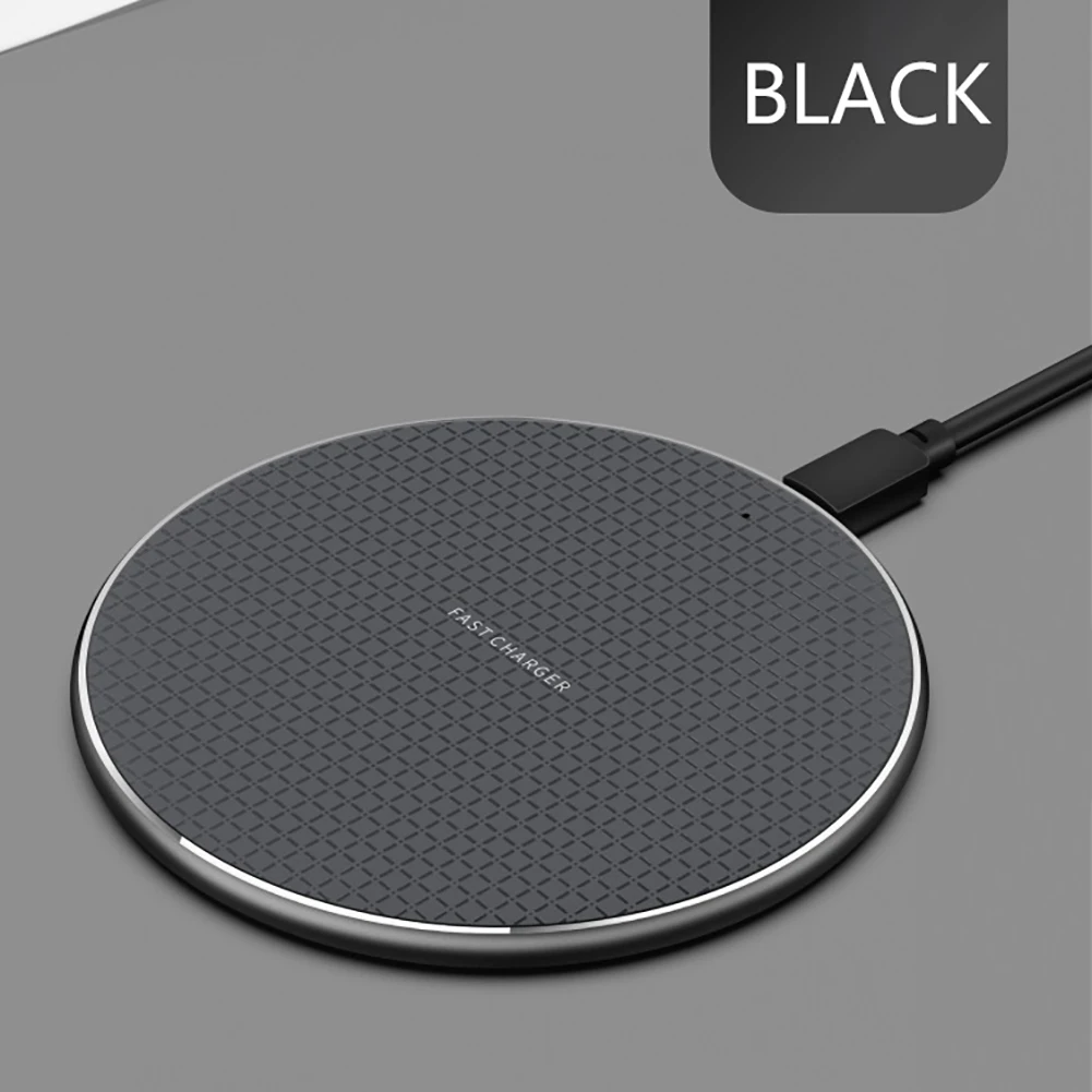 

10W Qi Wireless Charger For iPhone X/XS Max XR 8 Plus Mirror Wireless Charging Pad For Samsung S9 S10+ Note 9 8
