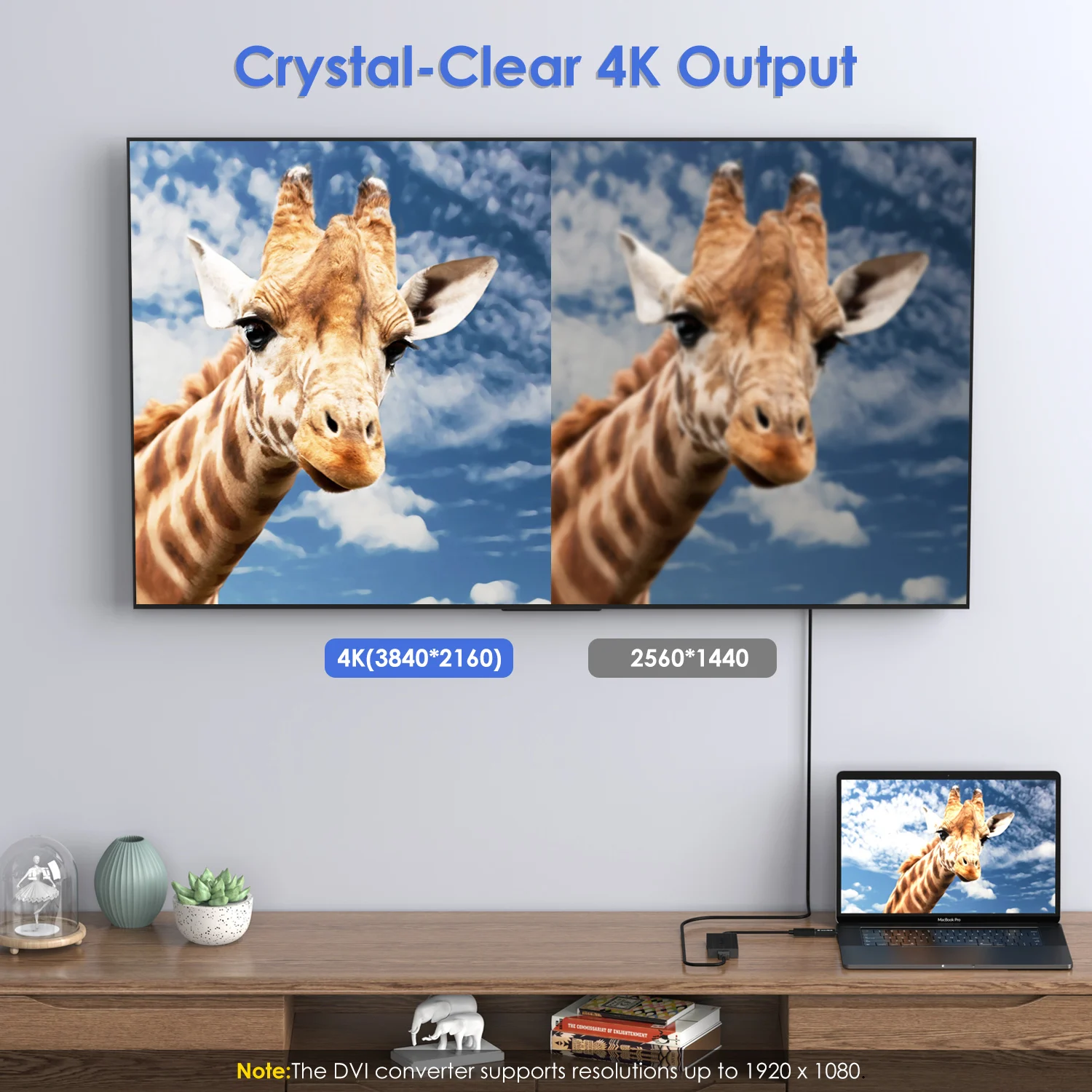 Wavlink USB3.0 к HDMI совместимый мульти дисплей адаптер 4K видео Графический конвертер