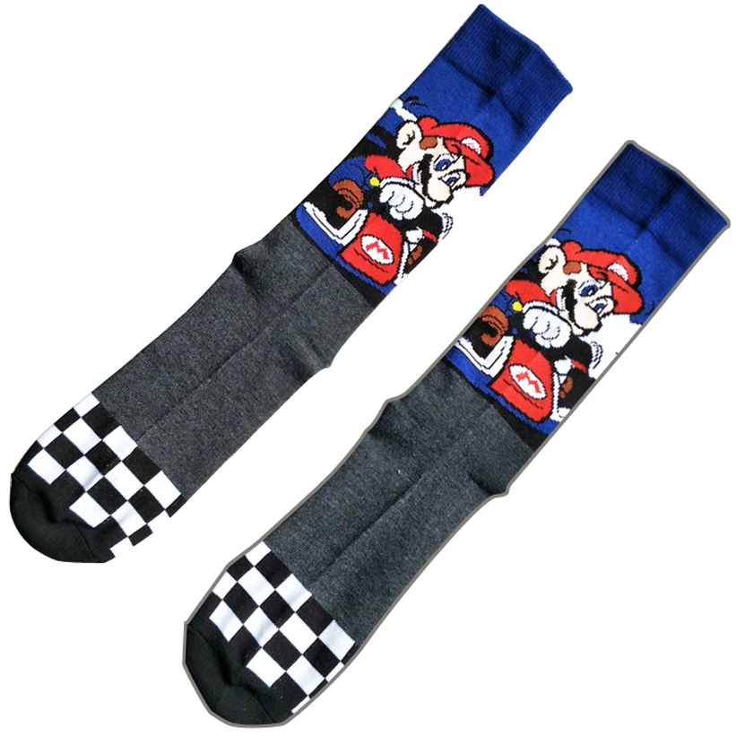 12 пар носков для игры Супер Марио уличные комиксы косплея женские и мужские носки
