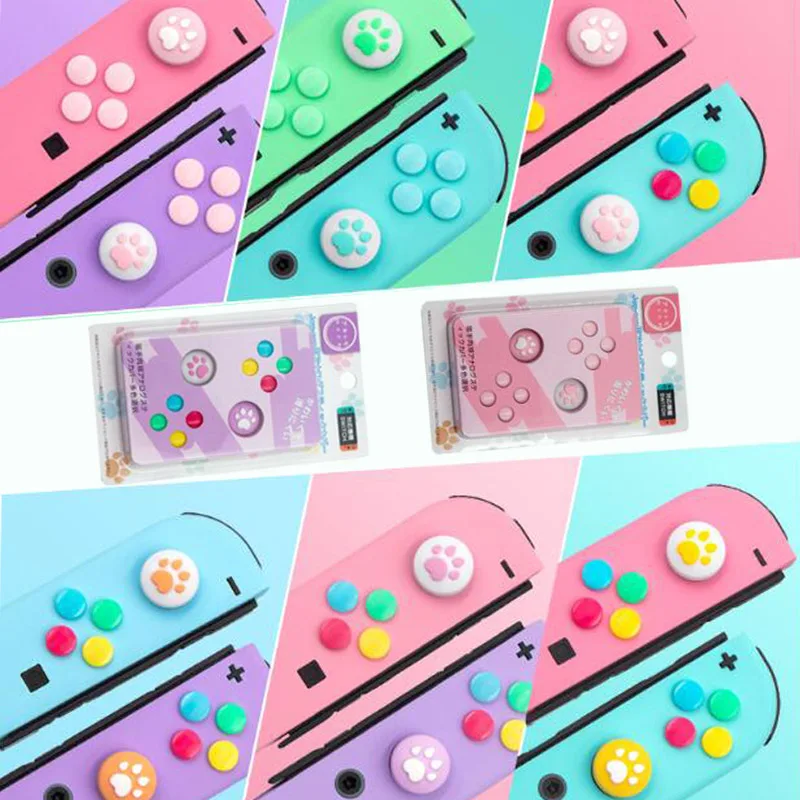 Защитный чехол для кнопки джойстика Nintendo Switch Joy con NS Lite|Запасные части| |