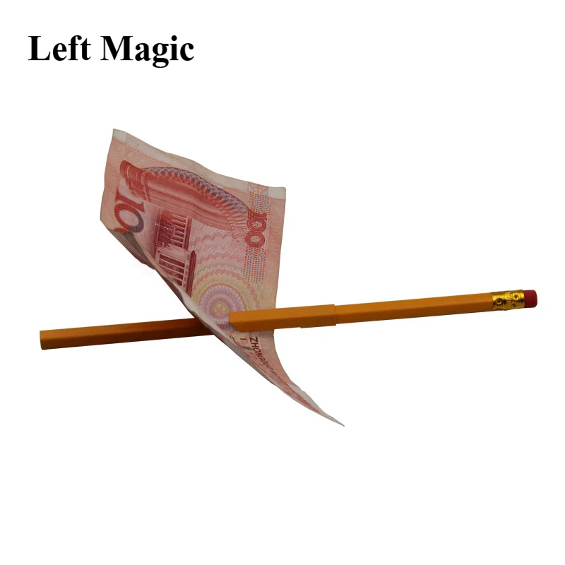 1 шт. забавные крупным планом проникновение ручки через Бумага цена в долларах