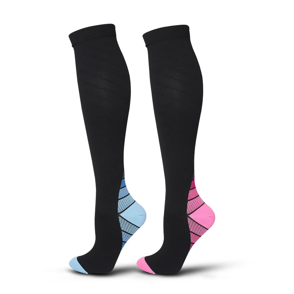 

Raibaallu Outdoor Fitness Run High Tube Joker Patterned Exercise Socks Pressure Socks Exercise Sportswear Accessories