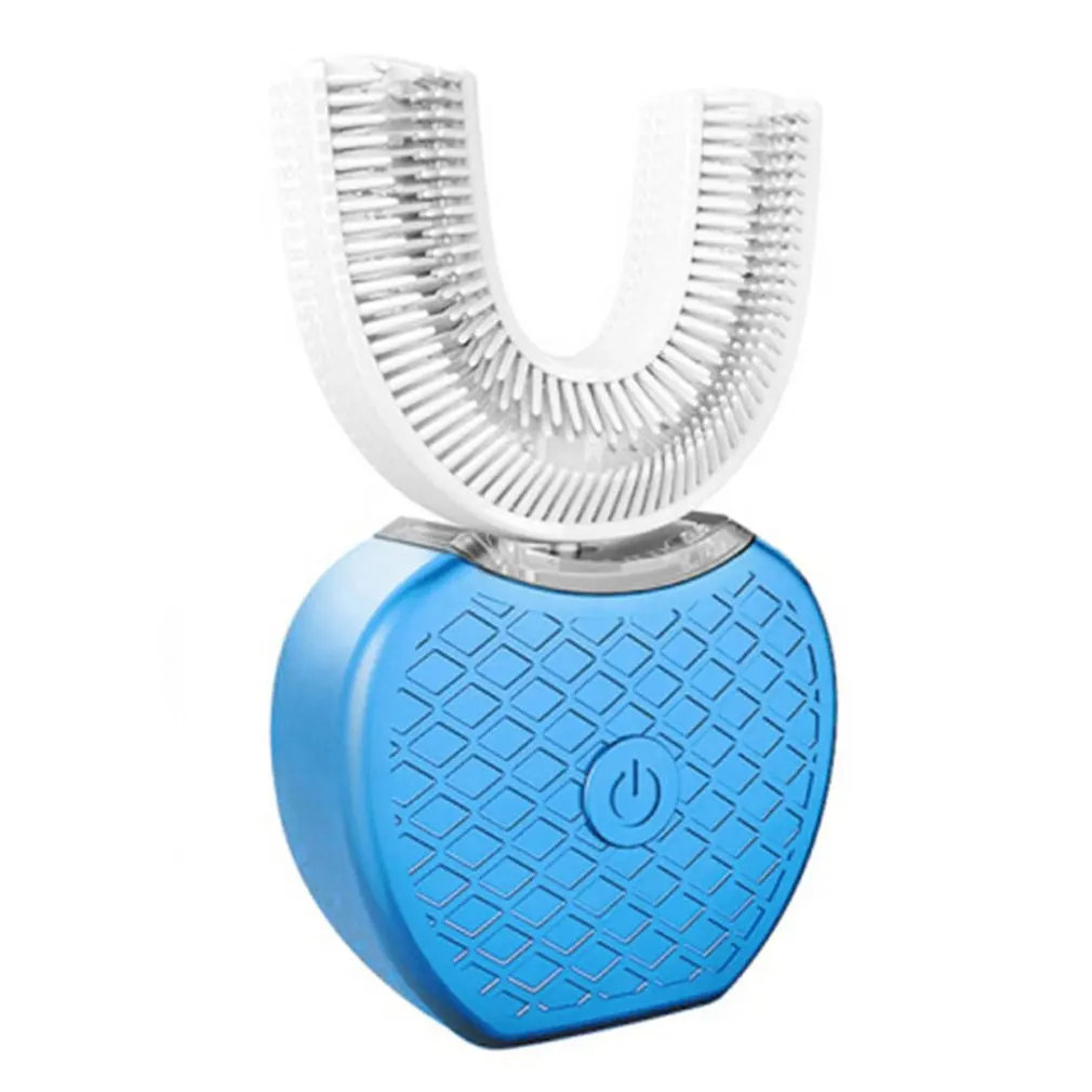 

360 Degree Wireless USB Charging Lazy Automatic Sonic Silicone Electric Toothbrush Teeth Whitening Cleaning Brush Personal Care