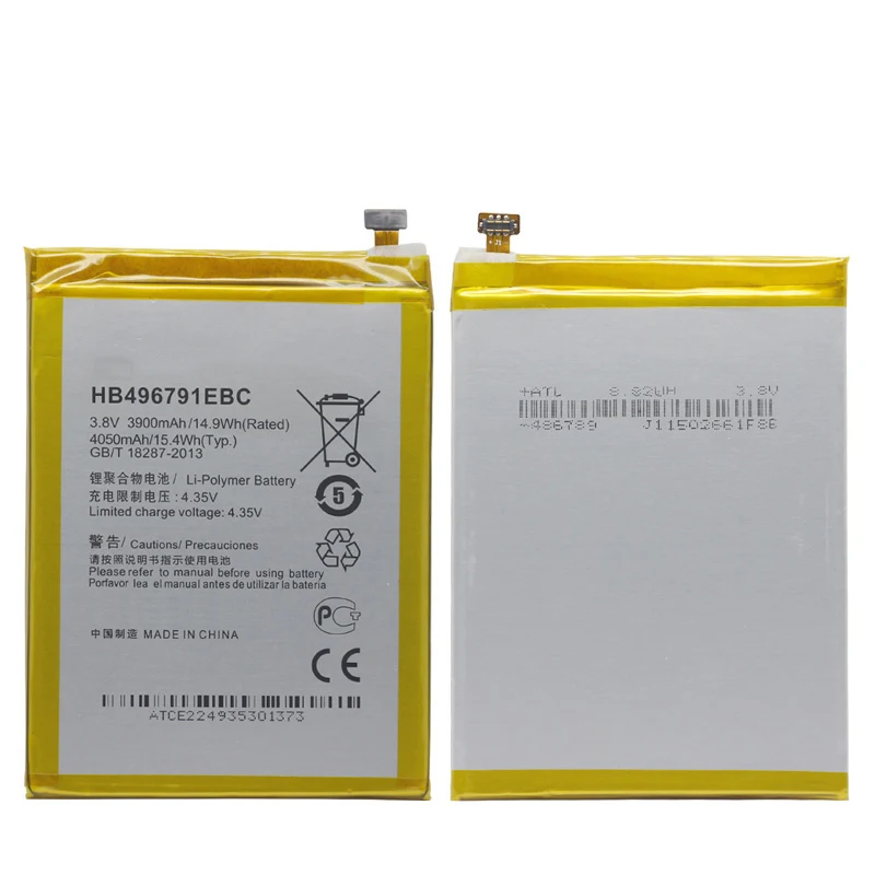Сменный аккумулятор QrxPower 3900 мА/ч HB496791EBC для Huawei MATE 1 Ascend 2 Mate1 Mate2 MT1 U06 2|Аккумуляторы