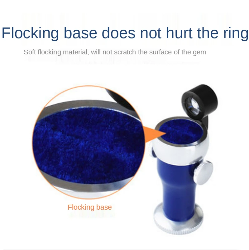 

Diamond Cut Magnifying Glass Appraisal High-definition Watch Waist Code Jewelry 10 Times Hearts and Arrows