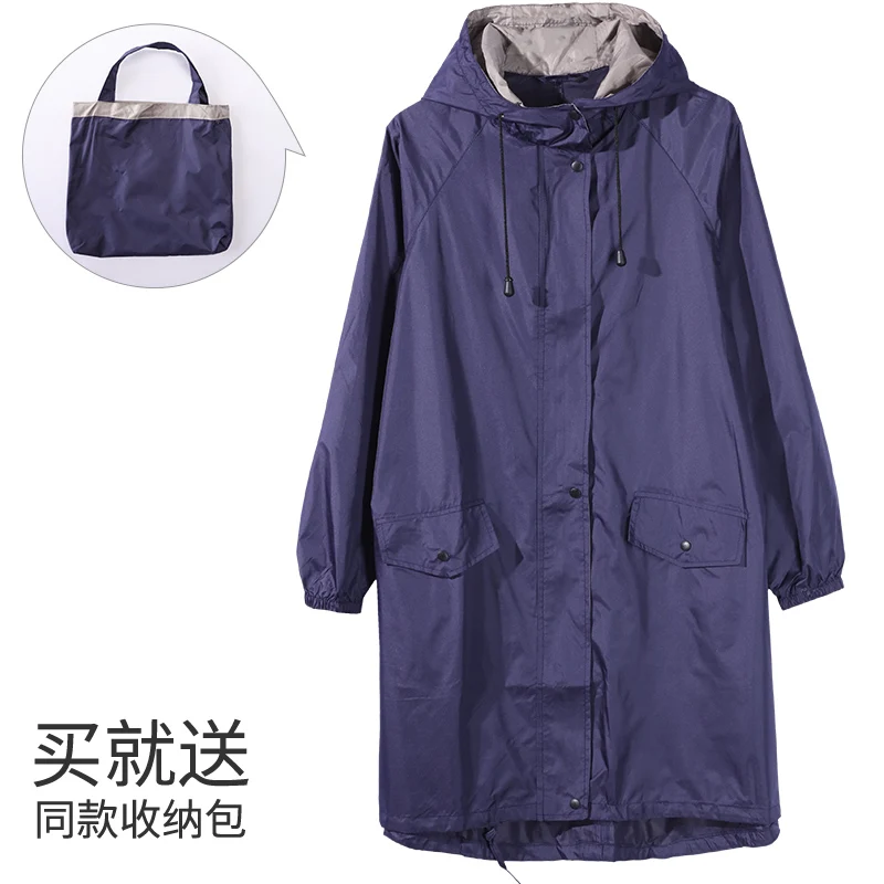 

Stylish Outdoor Hooded Rain Coat Women Hiking Motorcycle Impermeable Raincoat Gabardina Mujer Waterproof Rain Jumpsuit L