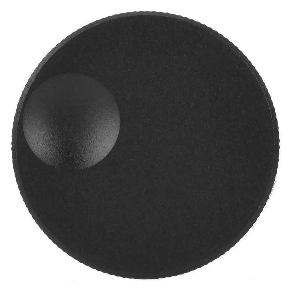 Черная матовая алюминиевая ручка 32x13 мм регулятор громкости для ручки