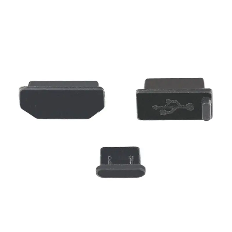 3 шт./компл. силиконовая Пылезащитная заглушка для DJI Smart контроллер HDMI/USB/type-C Интерфейс Пылезащитная Крышка для DJI Mavic 2 аксессуары