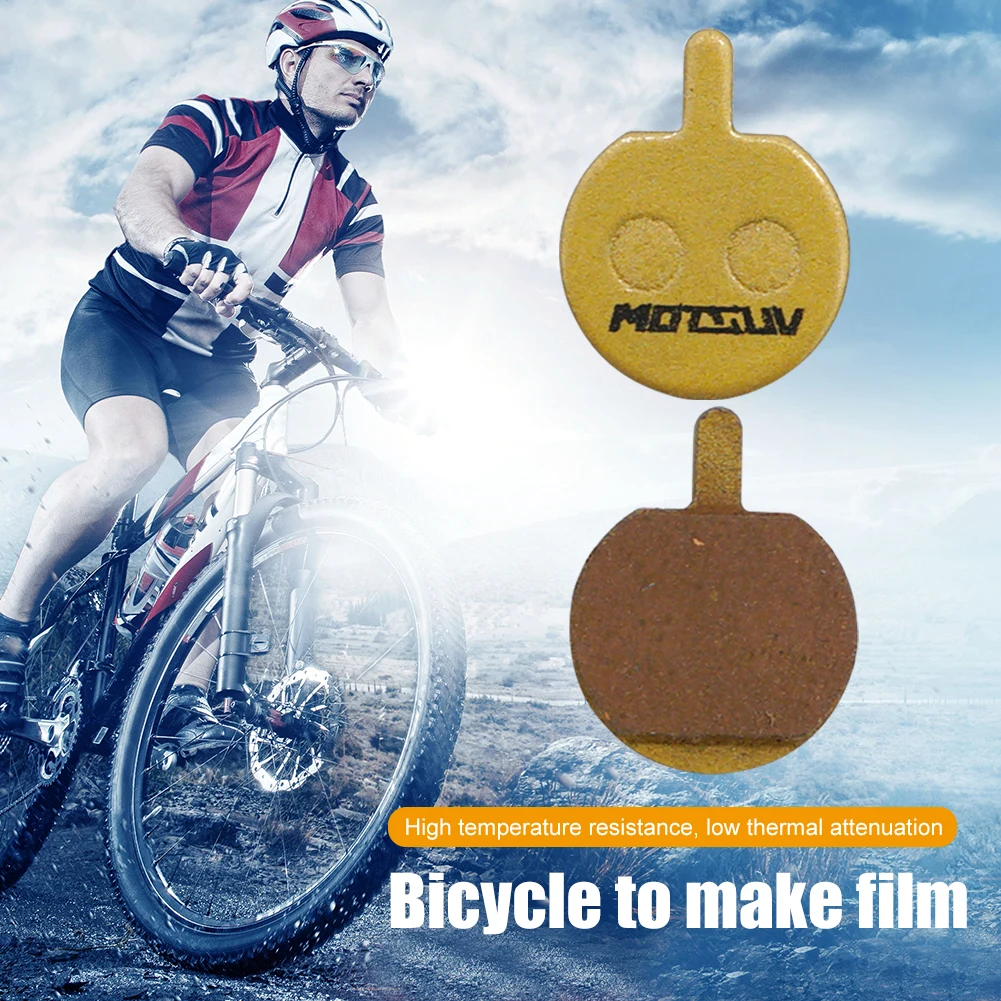 

MOTSUV 1 Pair MTB Mountain Bike Brake Pads Bicycle Parts Cycling Metal Hydraulic Disc Brake Pads Accessories