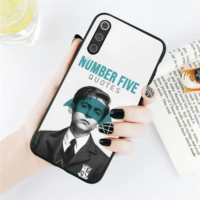 

The Umbrella Academy Number Five Phone Cases For Xiaomi Redmi note 7 8 9 t k30 max3 9 s 10 pro lite Luxury brand shell funda