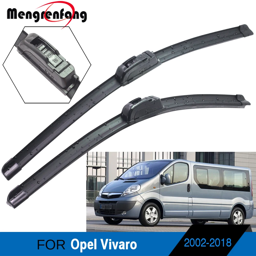 Мягкие резиновые щетки стеклоочистителя для Opel Vivaro 2002 2018|Стеклоочистители| |