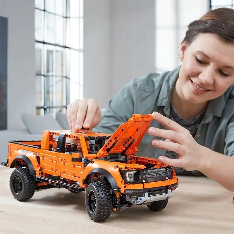

F-150 Ford Super Racing Car Model Technical Series 42126 42125 Technology Building Blocks Bricks Toys Kids Boy Birthday Gifts