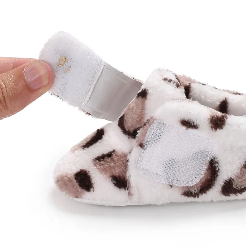 Zapatos antideslizantes con suelas suaves para beb&eacute;, botas informales, c&aacute;lidos, para Primavera e Invierno-3