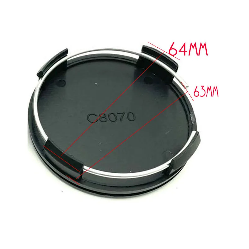 

4Pcs 65MM 63MM car wheel center cap hub caps covers for 88S Acrylic Car Accessories Badge Wheel Center Cap
