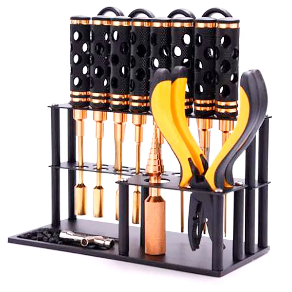 

Maintenance Tool Base Screwdriver Wrench Storage Rack for TRX-4 SCX10 RC Car FPV Quadcopter Helicopter RC Drone Model Tools