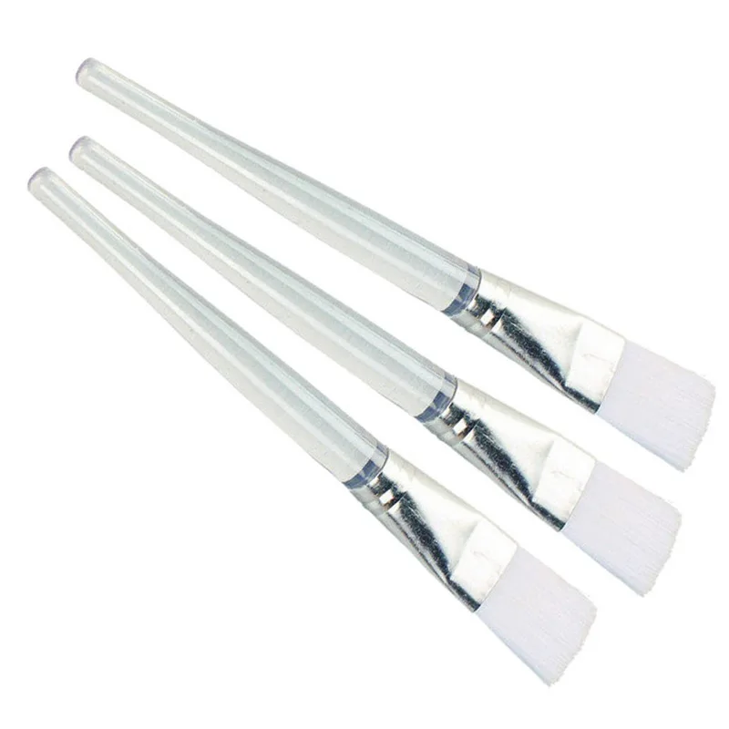 3 шт. набор кистей для макияжа лица белые косметические кисти|mask brush|facial mask brushbrush set