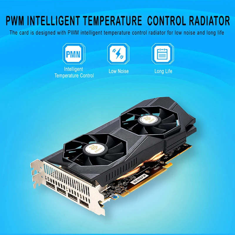 Для игр, офиса, майнинга, эфира Rx 570 4g, видеокарты 7000 МГц, GDDR5, 256 бит, Pci-express3.0, X16, видеокарта