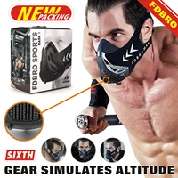 fdbro workout running resistance sports mask fitness elevation cardio endurance mask for fitness training sports mask 3 0