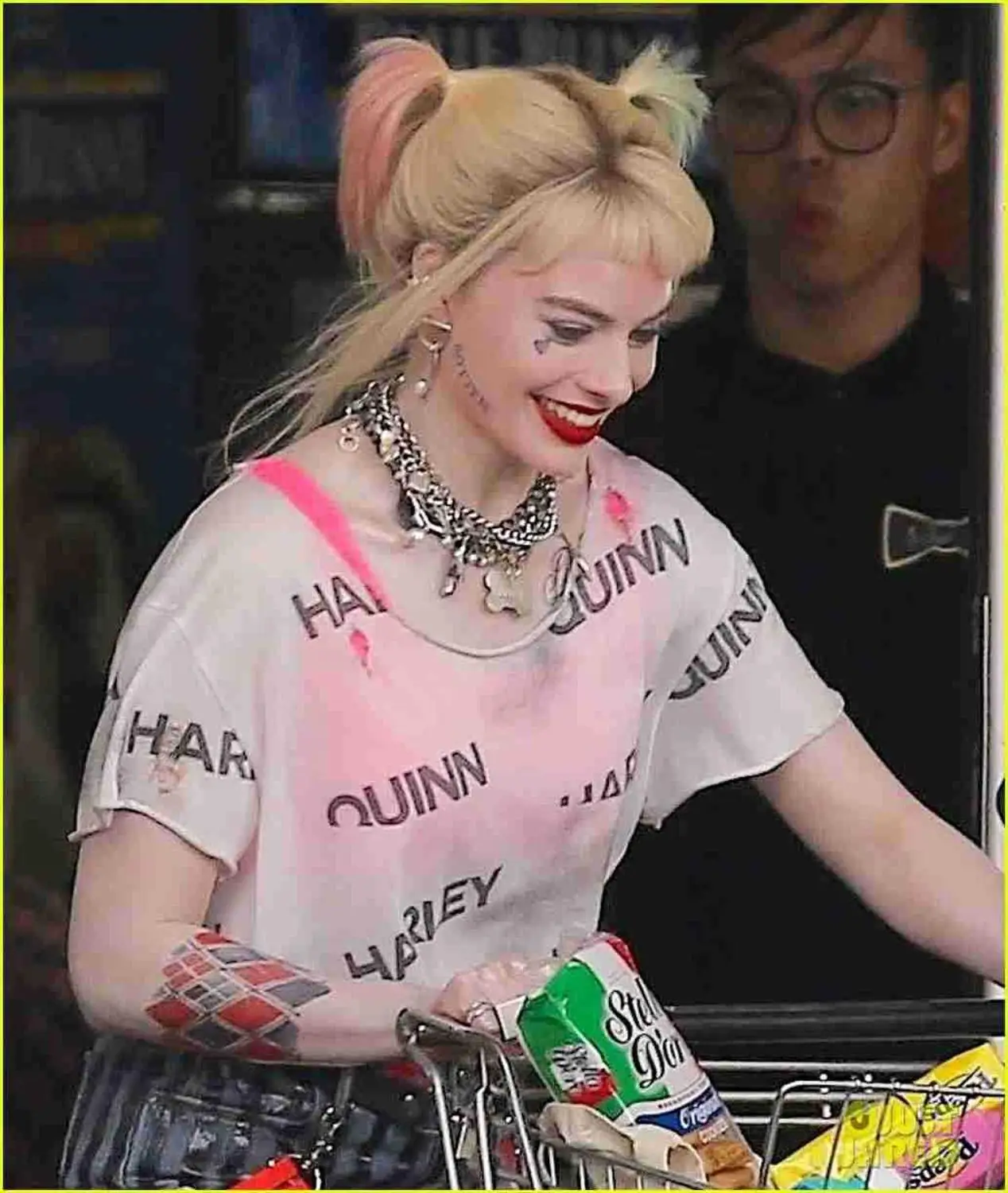 Отряд Самоубийц Harley Quinn футболка Daddy'S Lil Monster Cos топы костюм косплей Хэллоуин