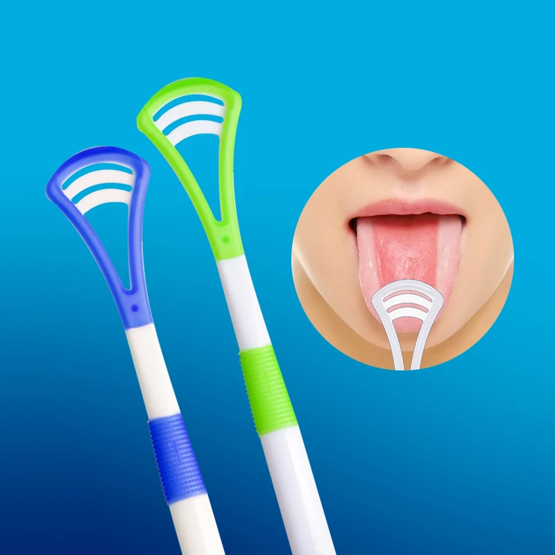 Скребок для языка 1 шт. многоразовый гигиены полости рта |