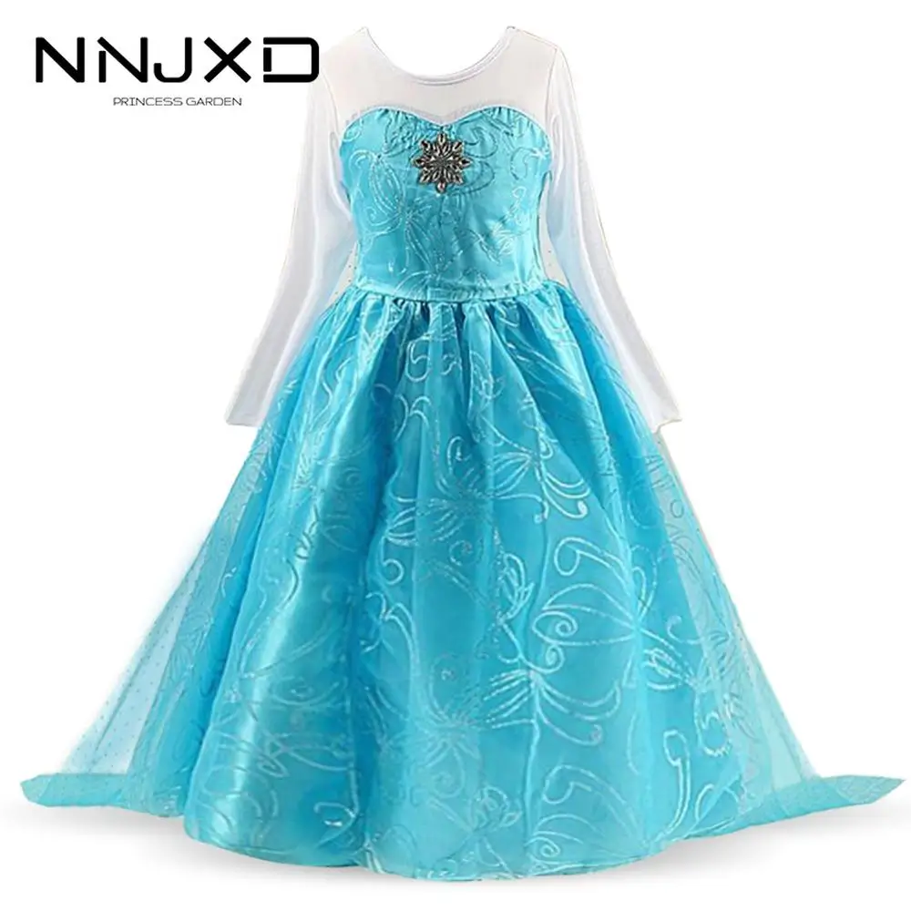 Baby Girls Halloween Dress Bat Pumpkin Pattern Gowns Lace Back Hollow Cosplay Costume Disguise Witch Prom New Kids Clothes | Детская