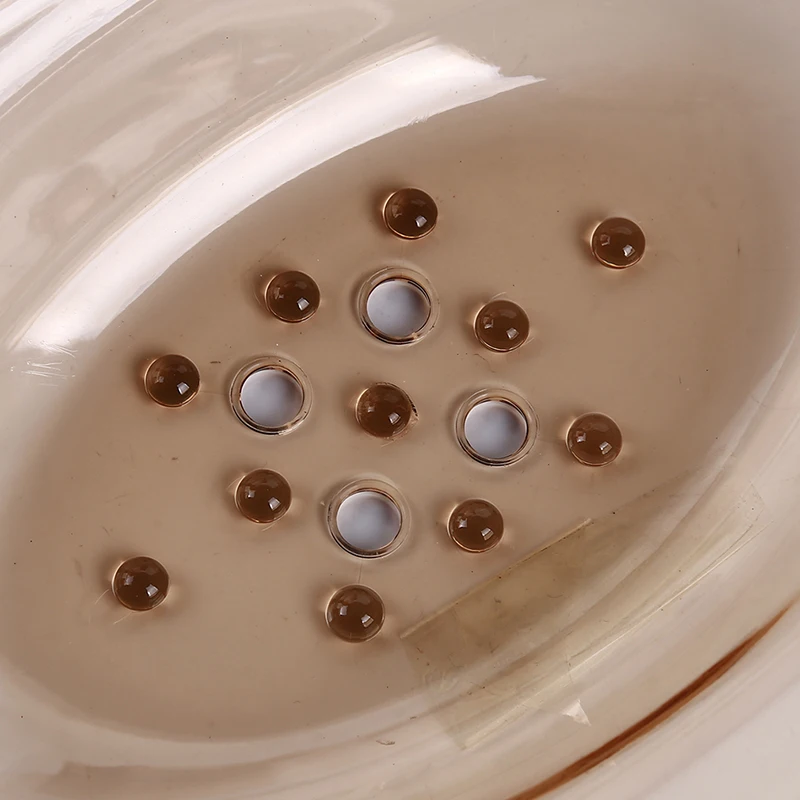 

New Soap Dish Soap Box Plastic Soap Holder No Drilling Simple Suction Cup Plastic Home Bathroom Accessories Soap Dish