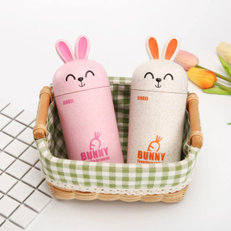 500 мл бутылка для воды простой пшеницы бутылки в соломе с крышкой рисунками