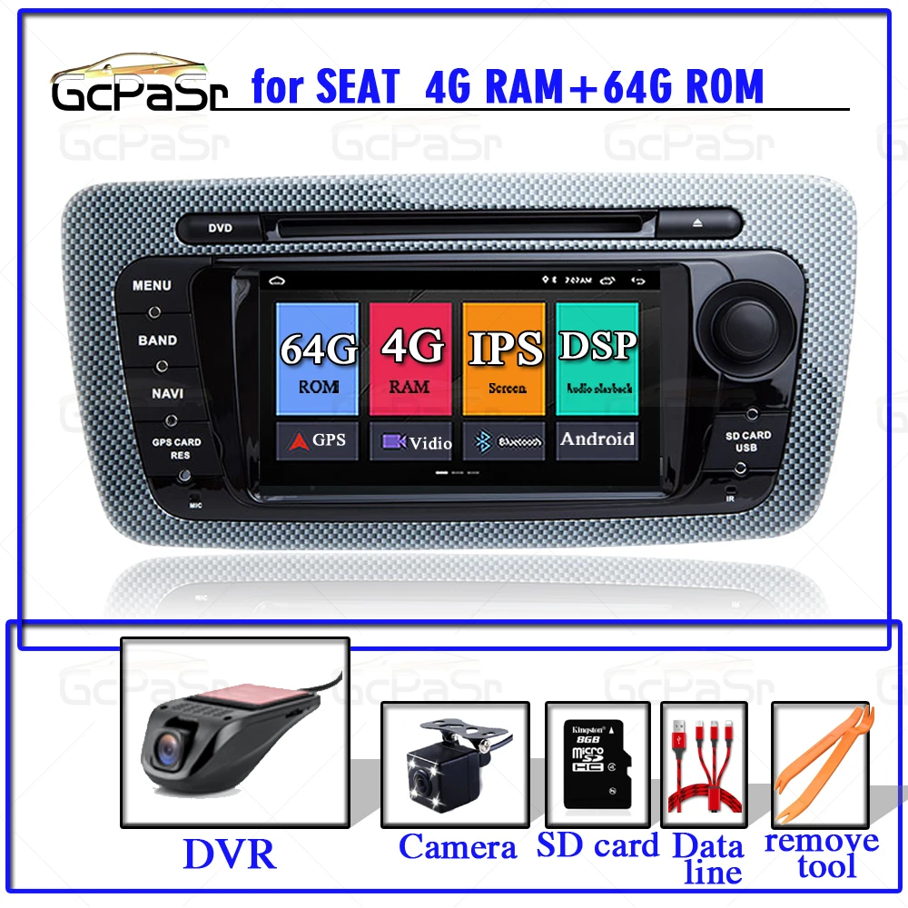 GPS 2Din DVD 4G мультимедиа для asiento Ibiza 6J Cupra MK4 SportCoupe Ecomotive Radio 2009 2010 2011 2012