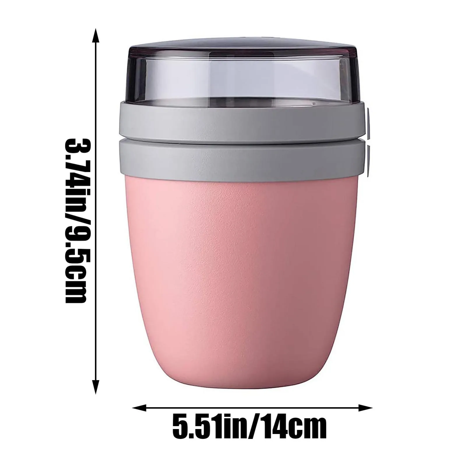 

Lunch Pot Lunch Cup Creative Portable Travel Preservation Bowl Fresh-keeping Cup
