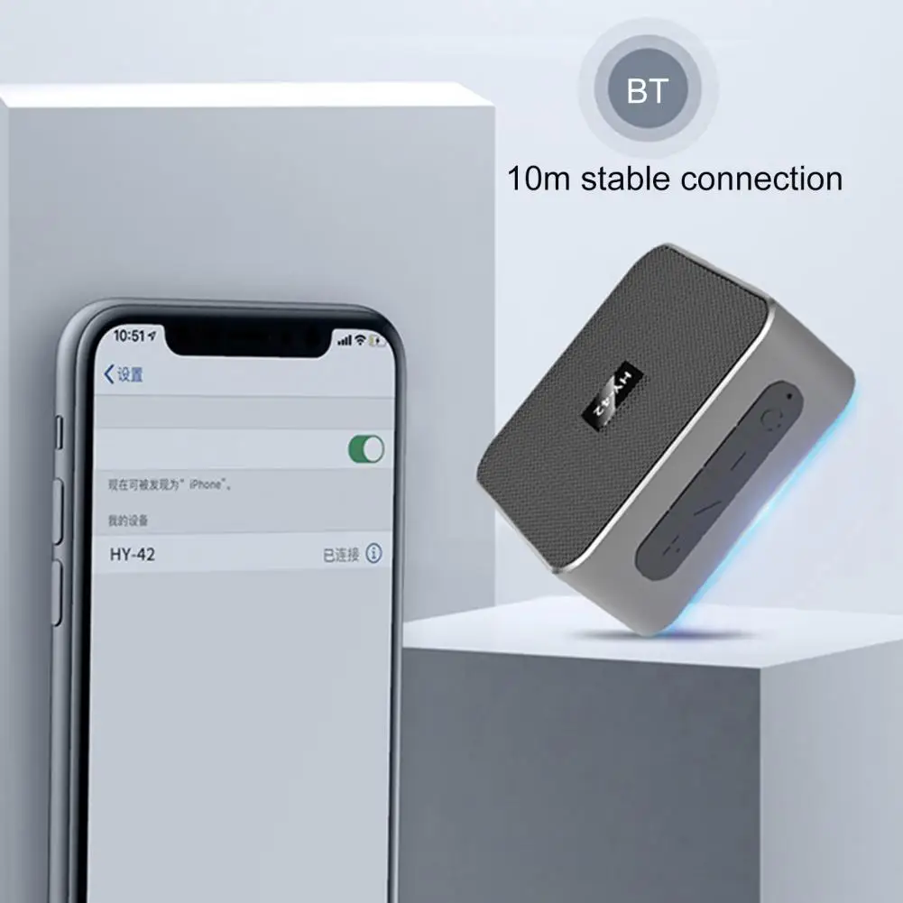 

Мини Bluetooth-динамик с сабвуфером, стерео, поддержка TF-карты, беспроводная, с шумоподавлением, металлический Интеллектуальный музыкальный про...