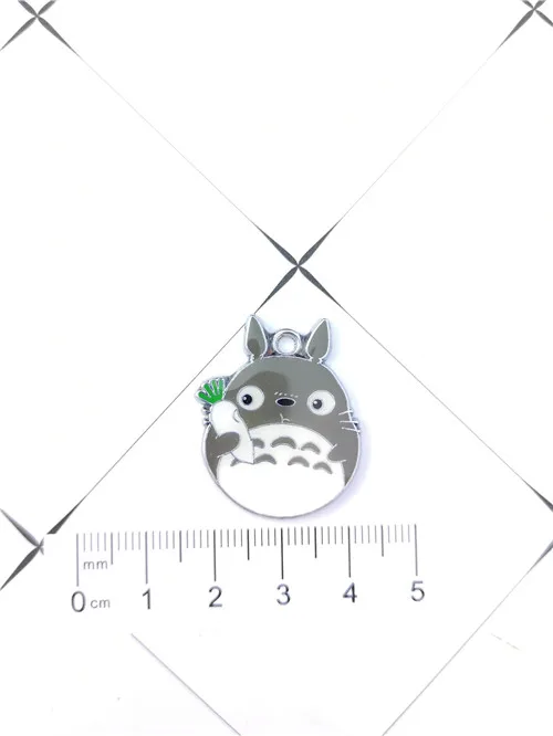 10 шт. ожерелье из японского аниме Мой сосед Тоторо цепочка для ключей эмалевые