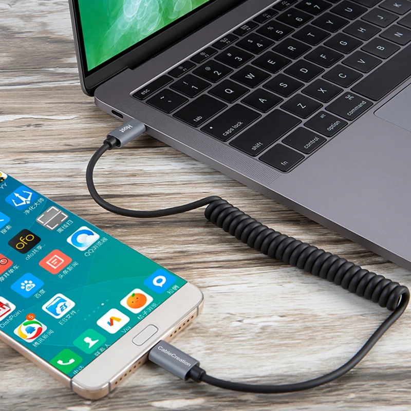 Кабель CableCreation с USB Type C на Micro кабель OTG для Macbook Pixel XL 2 Samsung Galaxy S9 Xiaomi Huawei|Кабели VGA| |