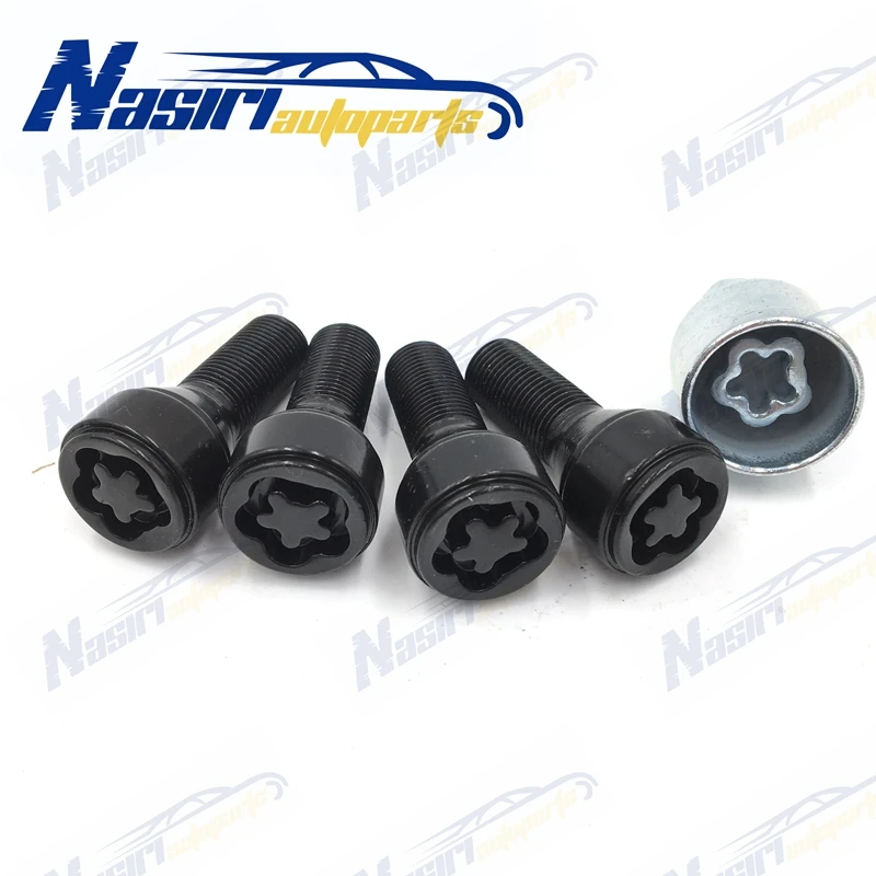 Набор замков для колес противоугонные гайки болты с ключом BMW X3 X4 X5 X6 3 4 5 6 7 36136792851 |