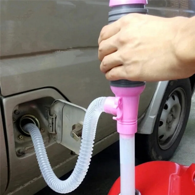 

Hot sale 31.1in*3.1in Manual Hand Oil Gasoline Petrol Diesel Fuel Liquid Transfer Sucker Siphon Pumps