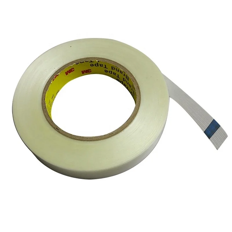 Филаментная лента из ПЭТ стекловолокна 3M 8915 для усиленной упаковки длиной 55