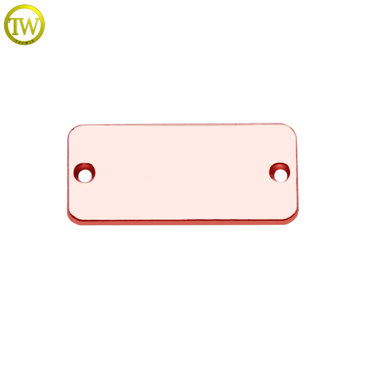 Модный персональный именной дизайн купальный аксессуар металлическая бирка