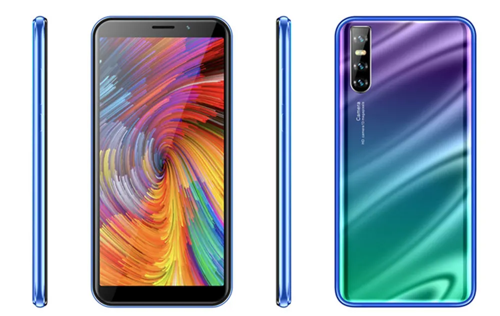 X2 Pro четырехъядерный смартфон 4G RAM 64G ROM большой экран 13 МП распознавание лица