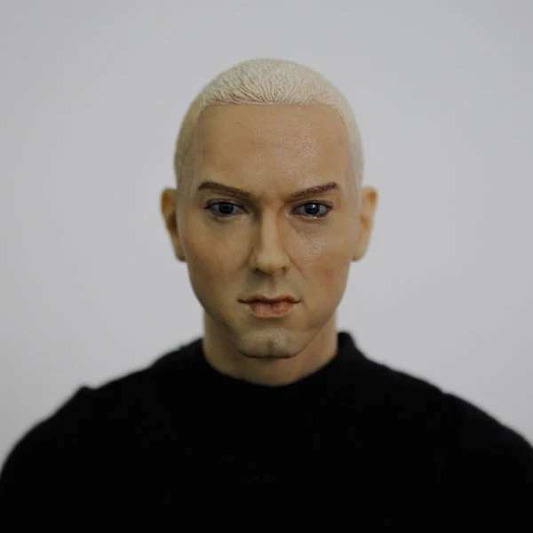 

KUMIK KM13-50 1/6 Solider Male Head Sculpture Hip-hop Singer For 12" Action Figure Body