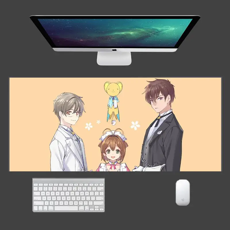 

Card Captor Sakura gaming Mouse pad pc mats computer mouse mat mousepad rgb gamer accessories mouse pad xxl pads anime mausepad