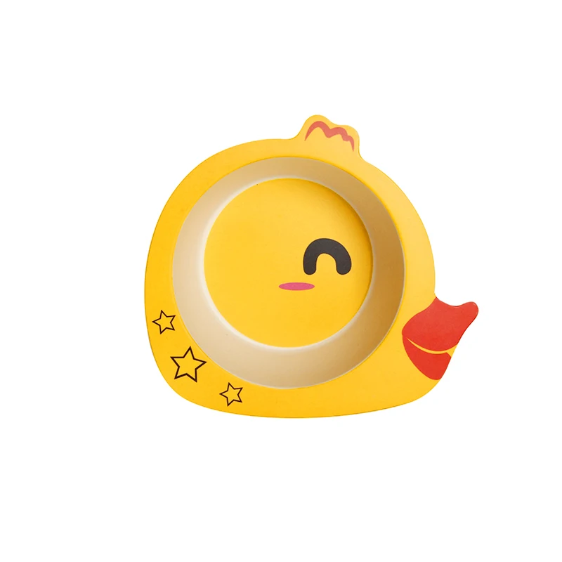 Креативная мультяшная чаша разделенная тарелка набор из пяти предметов