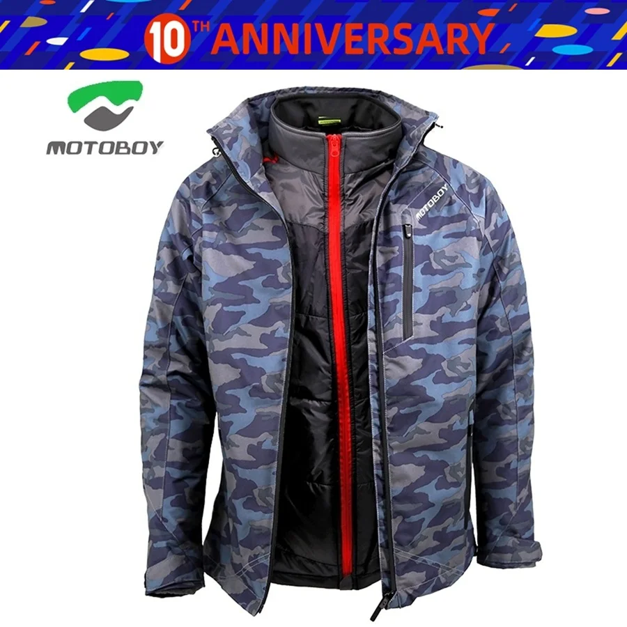 Бесплатная доставка 1 шт Мужская зимняя мотоциклетная камуфляжная