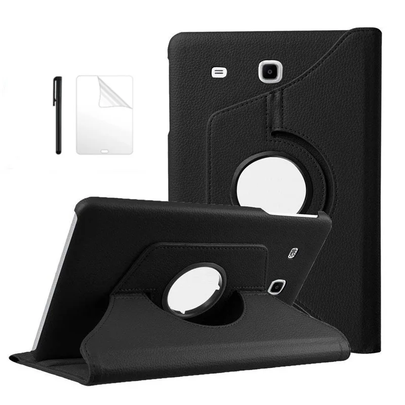 

360 Rotating Case For Samsung Galaxy Tab A 7.0 T280 T285 SM-T280 SM-T285 2016 PU Leather Case Folding Stand Smart Cover