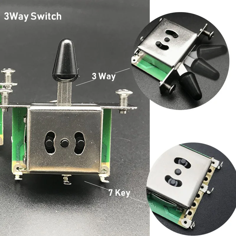 3 Way Тумблер для LP SG металлическая электрогитара 5 способ FD гитары Управление переключатель электрическая гитара переключатель с переключателем наконечник